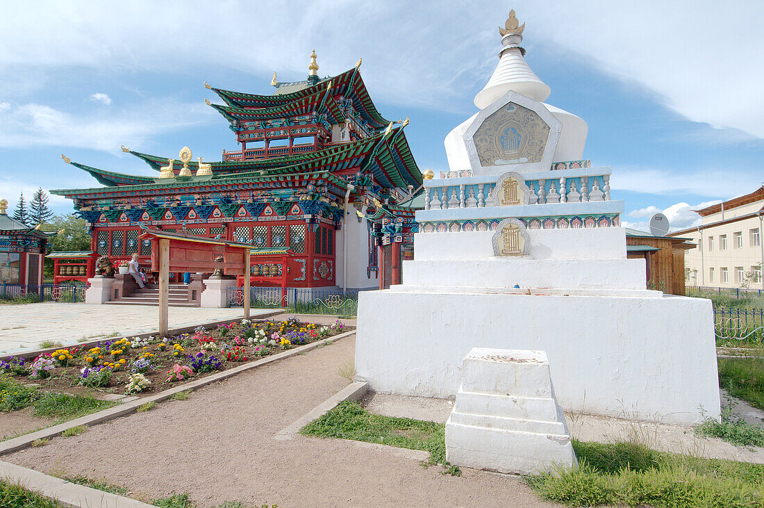 Ivolginsky Datsan - Buddhist Temple, Buryatia, Russian Federation.
