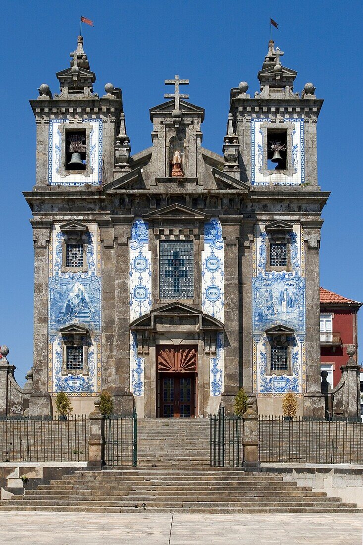 Igreja de Santo Ildefonso, Porto, Portugal.