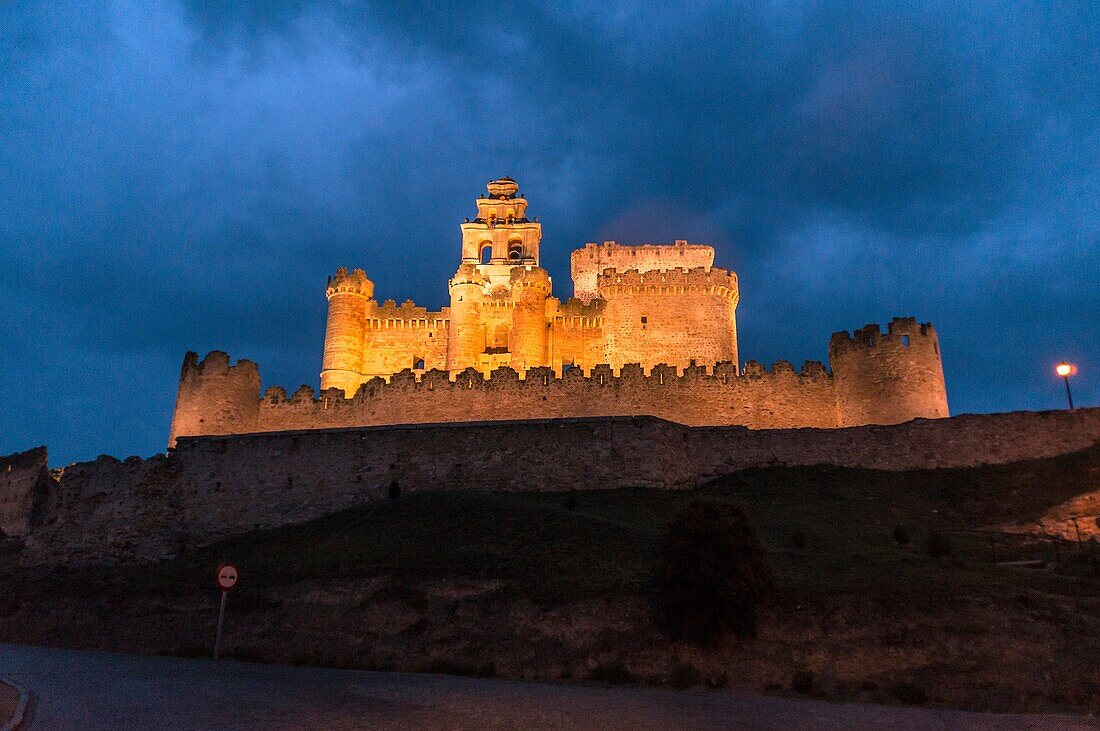 Castle. Turégano. Segovia province. Castile-Leon. Spain.