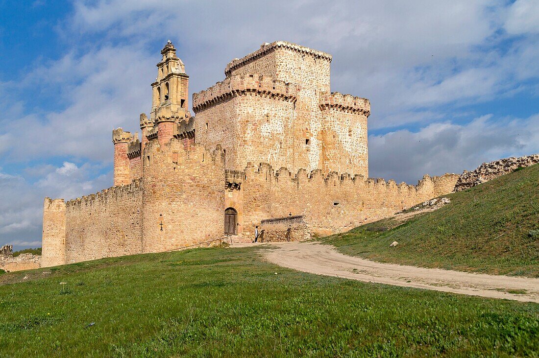 Castillo, Turégano. Segovia province. Castile-Leon. Spain.