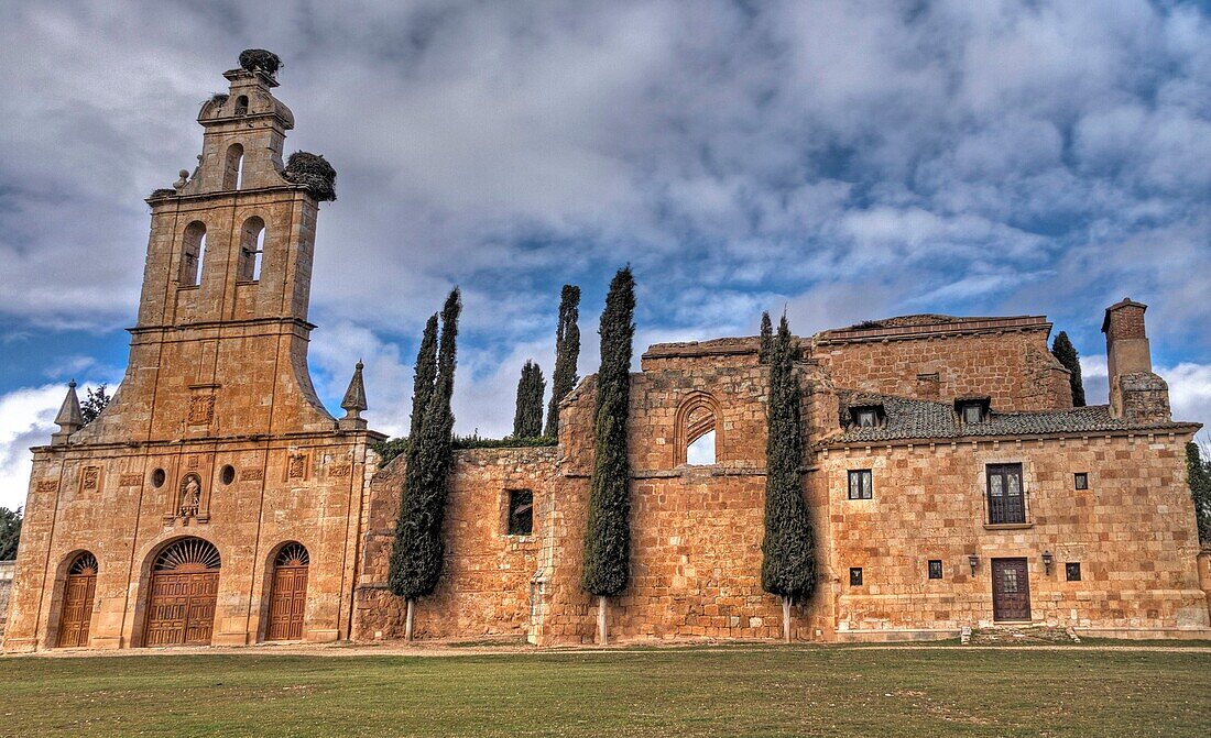 Antiguo convento de San Francisco en Ayllón. Conjunto histórico artístico. Segovia. Castilla León. España