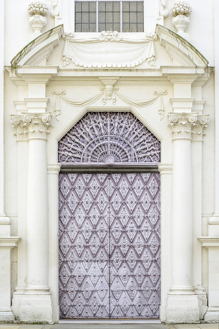 Portal am Dom St. Stephan, Passau, Donauradweg, Niederbayern, Bayern, Deutschland