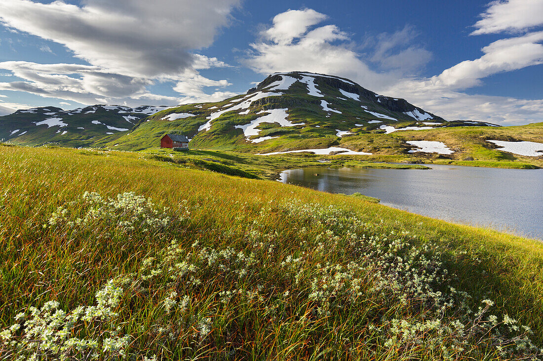 Finnbufjellet, Vetlavatnet, Vikafjell, Hordaland, Norwegen