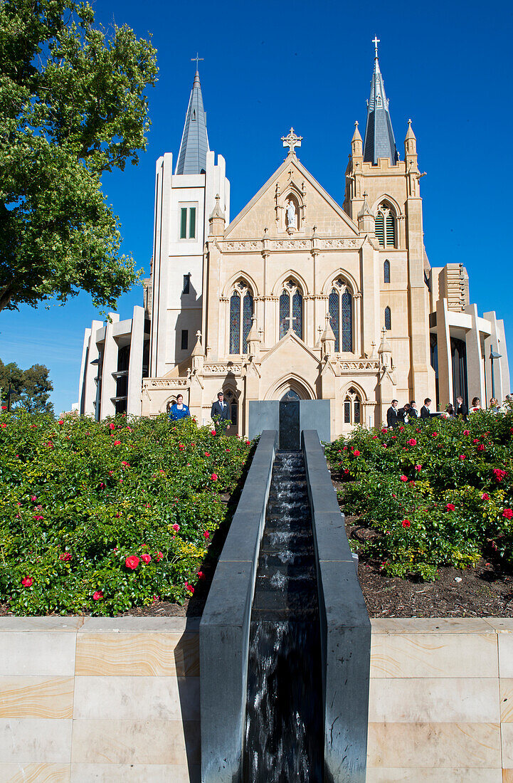 Die St. Mary's Cathedral in Perth, Perth, Australien