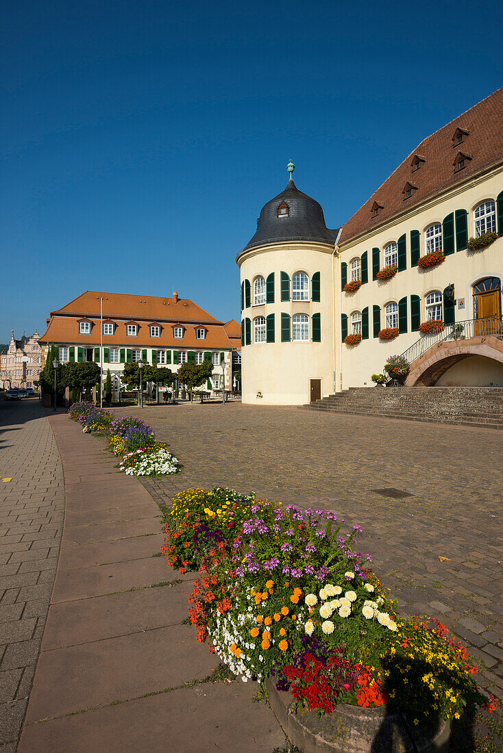 Castle Bergzabern, Bad Bergzabern, Southern Wine Route, Palatinate, Rhineland-Palatinate, Germany