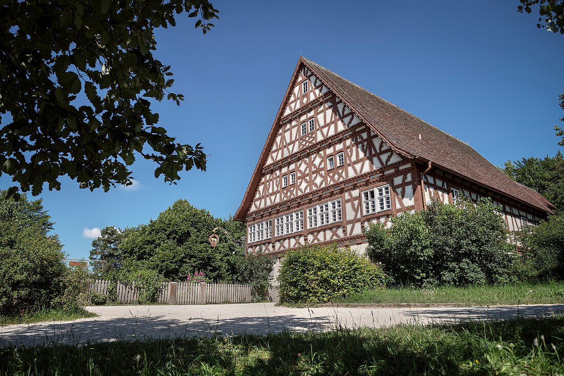 guesthouse at open air museum in Neuhausen ob Eck, Tuttlingen district, Swabian Alb, Baden-Wuerttemberg, Germany