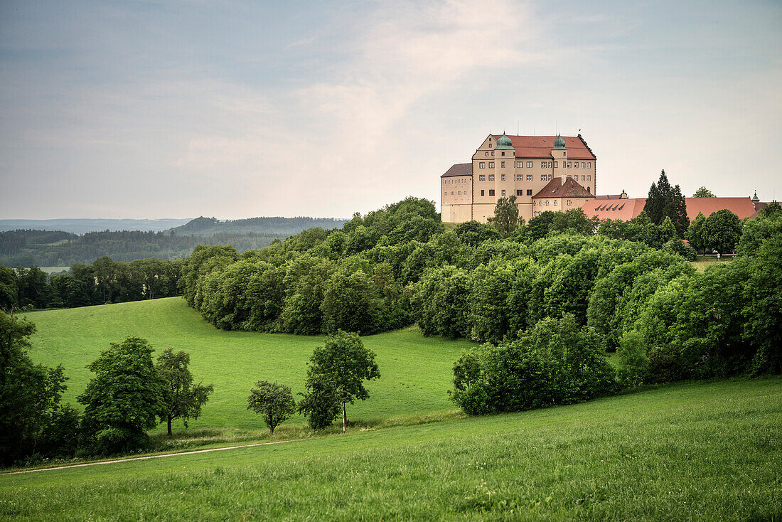 the Kapfenburg castle, Lauchheim around Aalen, Ostalb district, Swabian Alb, Baden-Wuerttemberg, Germany