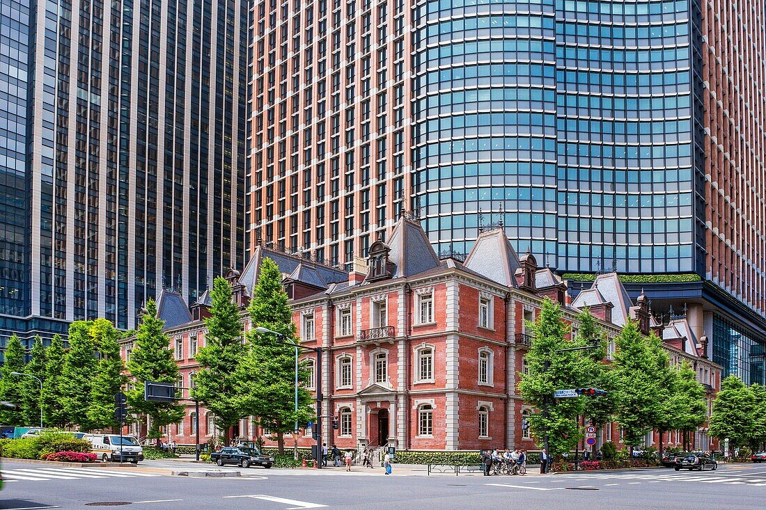 Japan , Tokyo City, Marunouchi District, Mitsubshi Ichigokan Museum, first Mitsubishi Bldg. built in 1894.