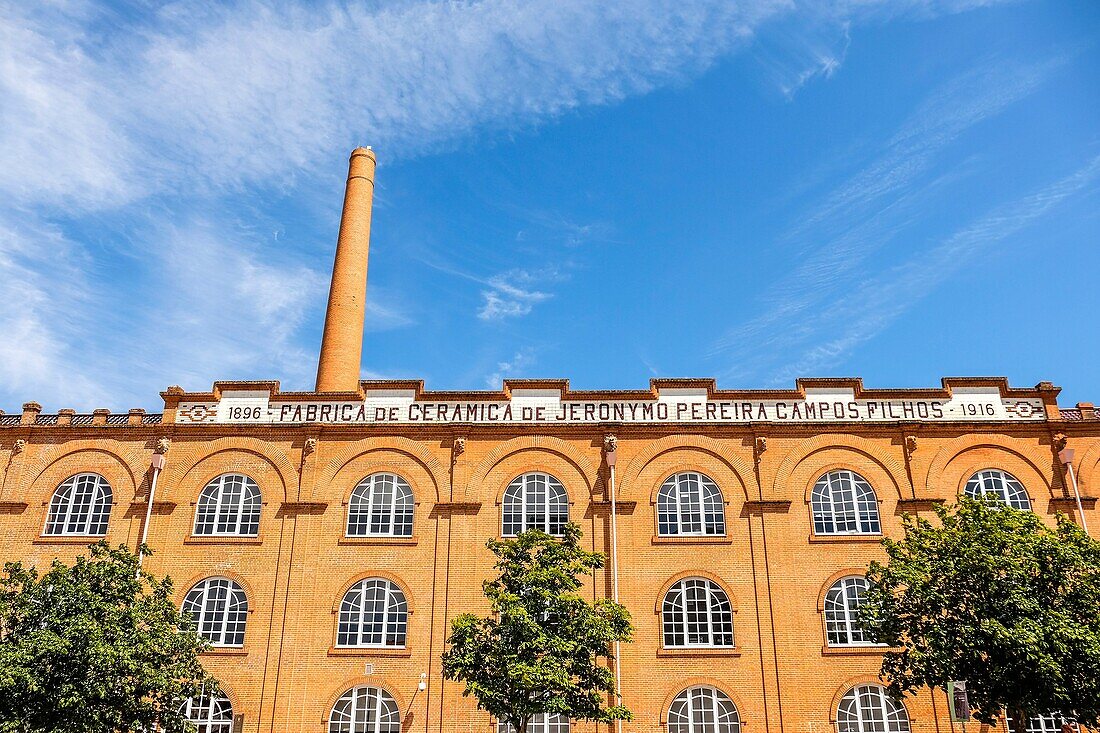 Keramikfabrik von Jeronymo Pereira Campos, Filhos in Aveiro, Portugal.