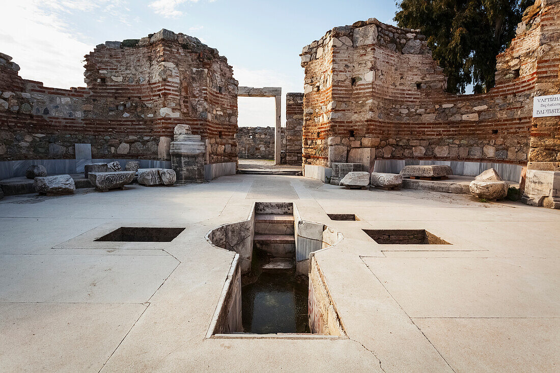 'Tomb of Saint John and baptistry; Ephesus, Turkey'
