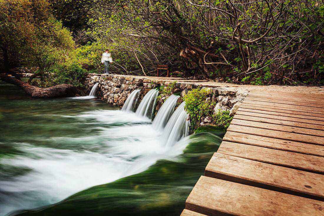 'Herman River springs; Caesarea, Israel'