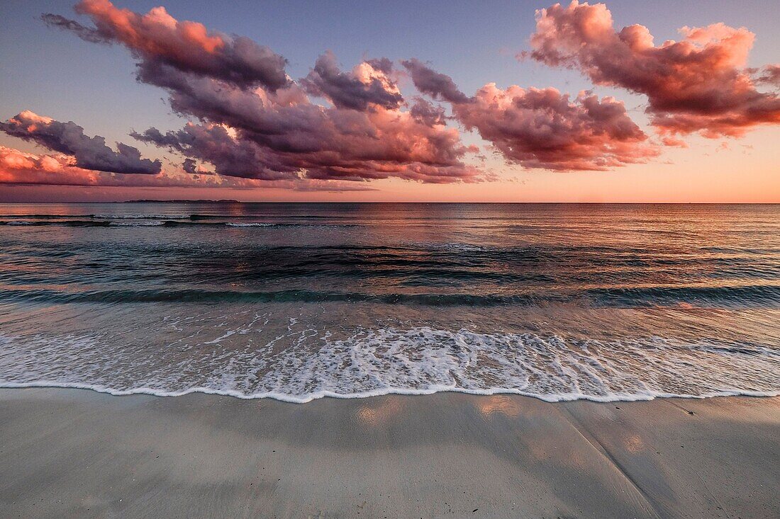 Ses Covetes beach, protected natural area, Campos, Mallorca, Balearic Islands, Spain, Europe.