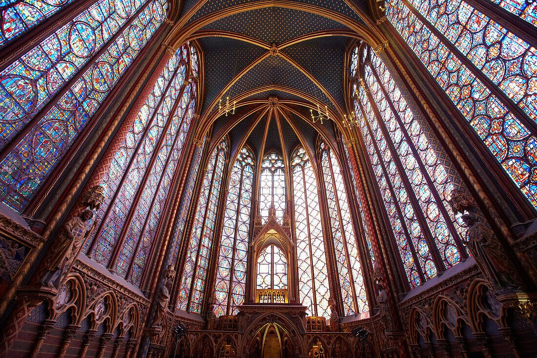 Sainte Chapelle. Paris. France.