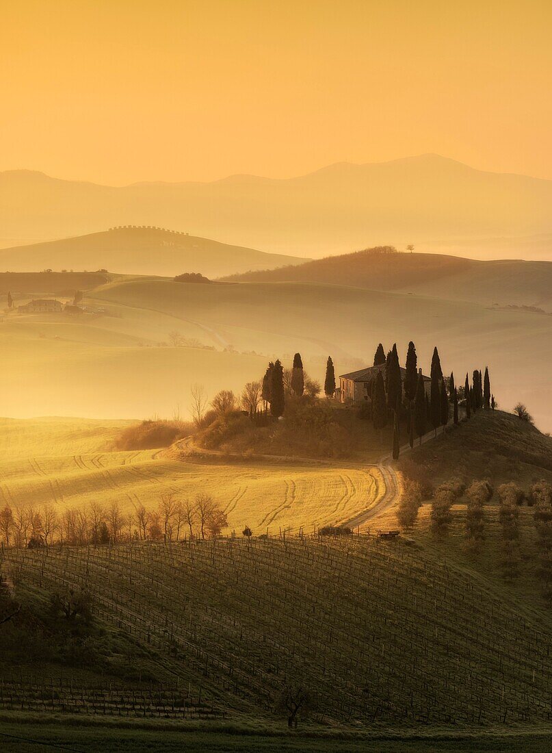 Podere Belvedere, San Quirico d´Orcia, Val d´Orcia, Tuscany, Italy.