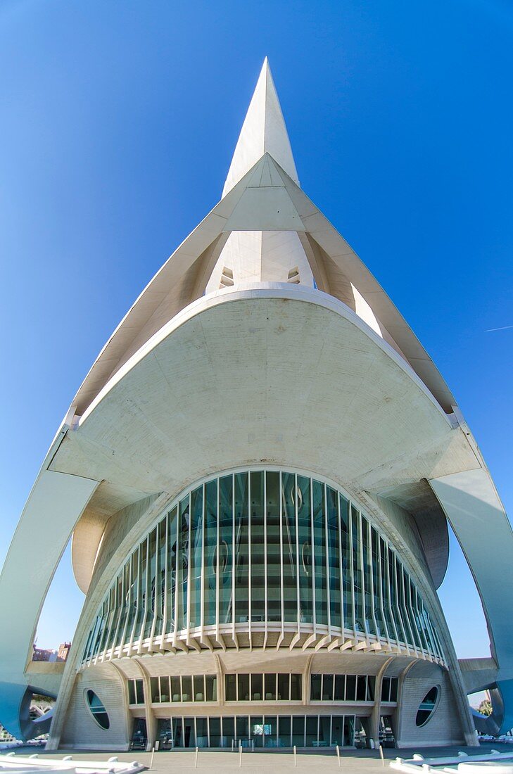 Palau de les Arts Reina Sofia. The City of Arts and Sciences in Valencia, Spain