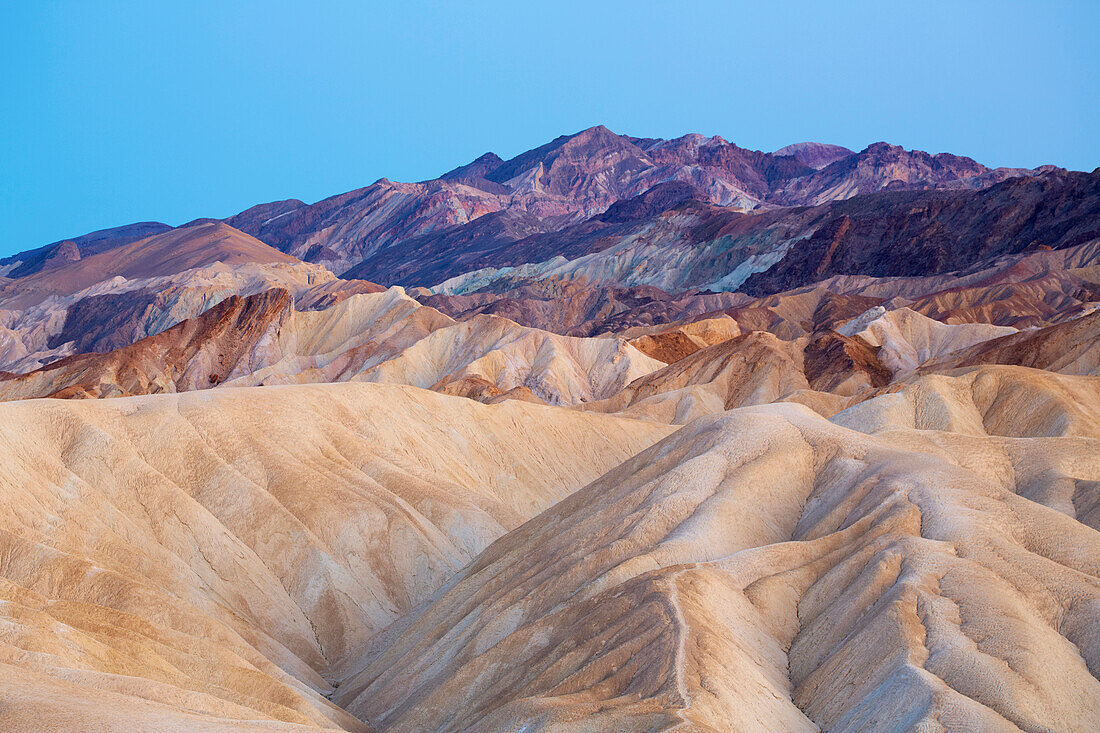 Death Valley National Park , Zabriskie Point , California , USA