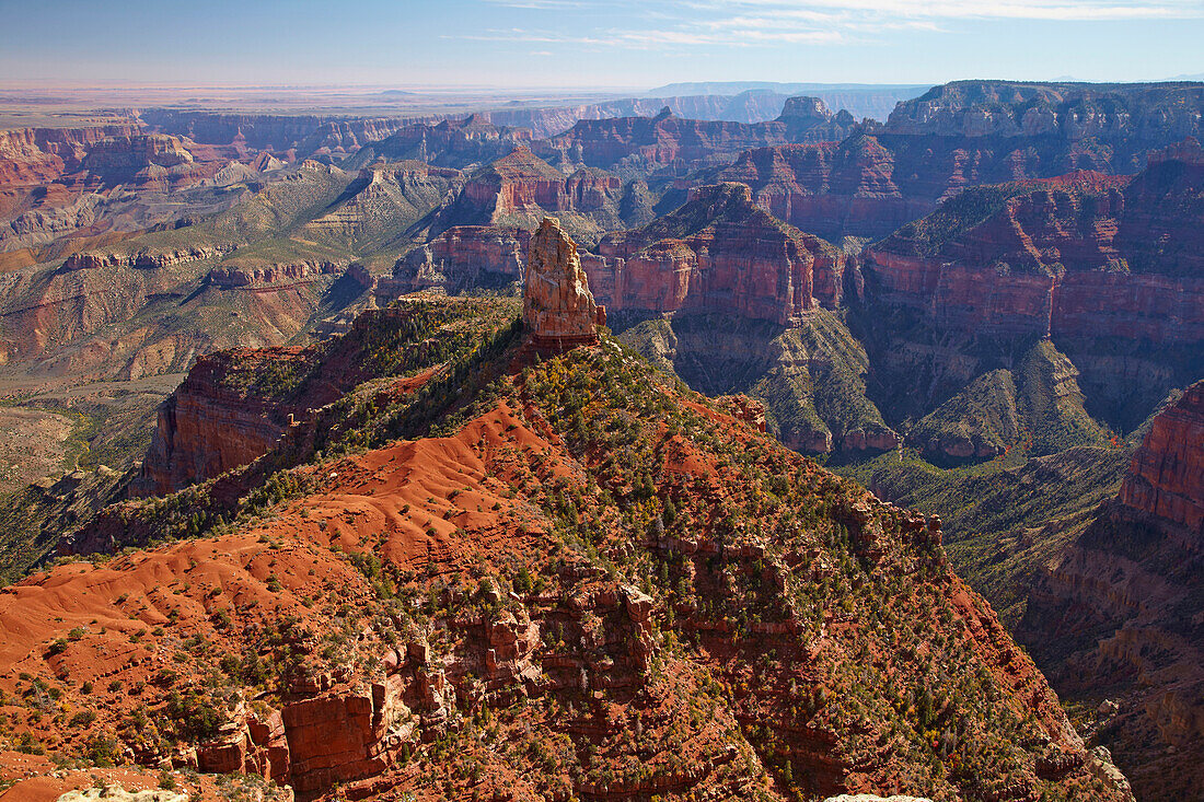 Point Imperial ,  Mt. Hayden , Grand Canyon National Park ,  North Rim , Arizona , U.S.A. , Amerika