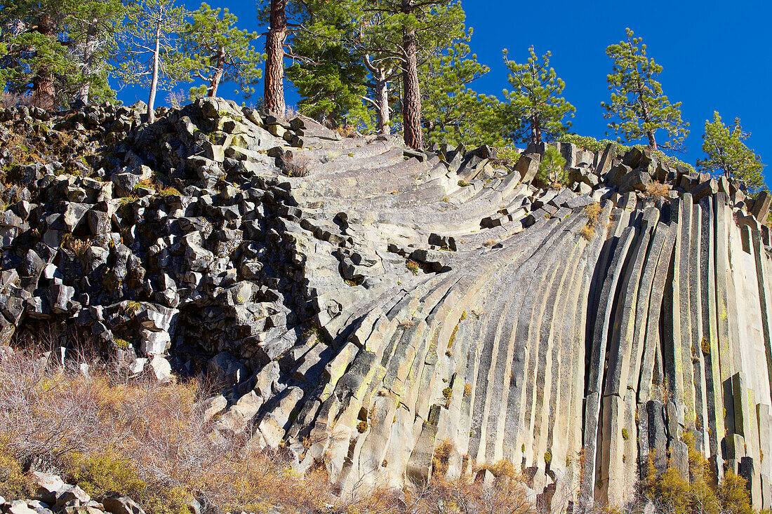 Devils Postpile National Monument , Sierra Nevada , California , U.S.A. , America