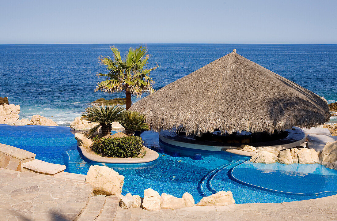 Mexico, Baja California Sur, Los Cabos Corridor, One and Only Palmilla Hotel near de San Jose del Cabo, swimming pool for adults only