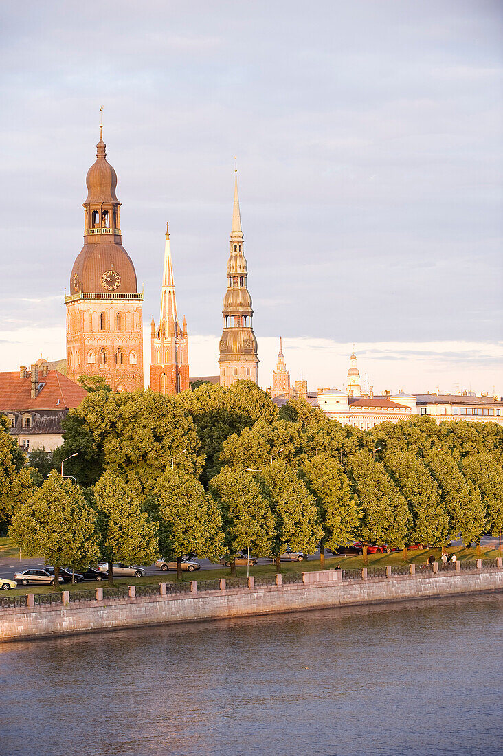Latvia (Baltic States), Riga, European capital of culture 2014, historical centre listed as World Heritage by UNESCO, St. Peter Church and Cathedral
