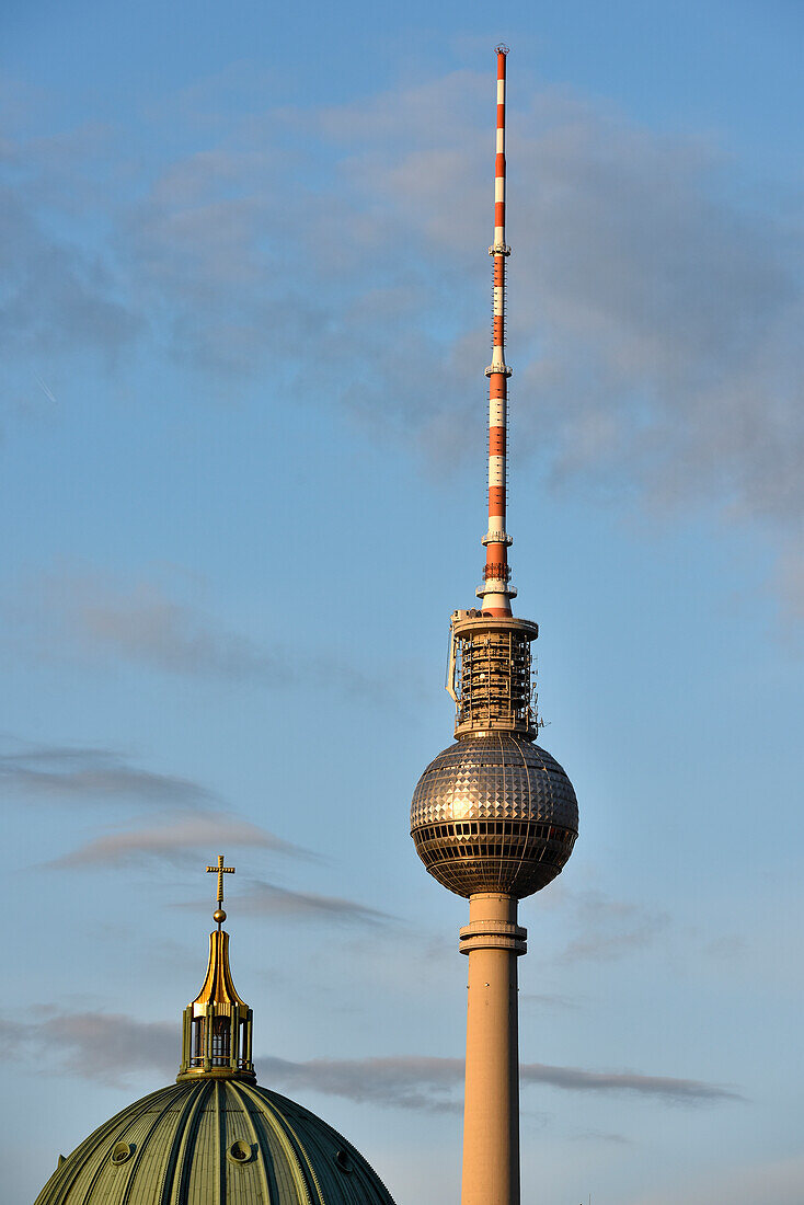 TV tower in Berlin, Deutschland