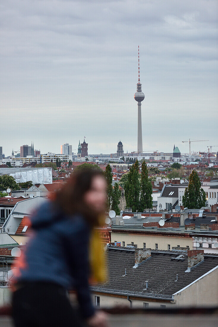 Blick über Berlin, Deutschland