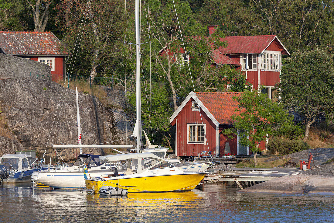 Island South Stavsudda in the Stockholm archipelago, Vaxholm, Uppland, Stockholms land, South Sweden, Sweden, Scandinavia, Northern Europe