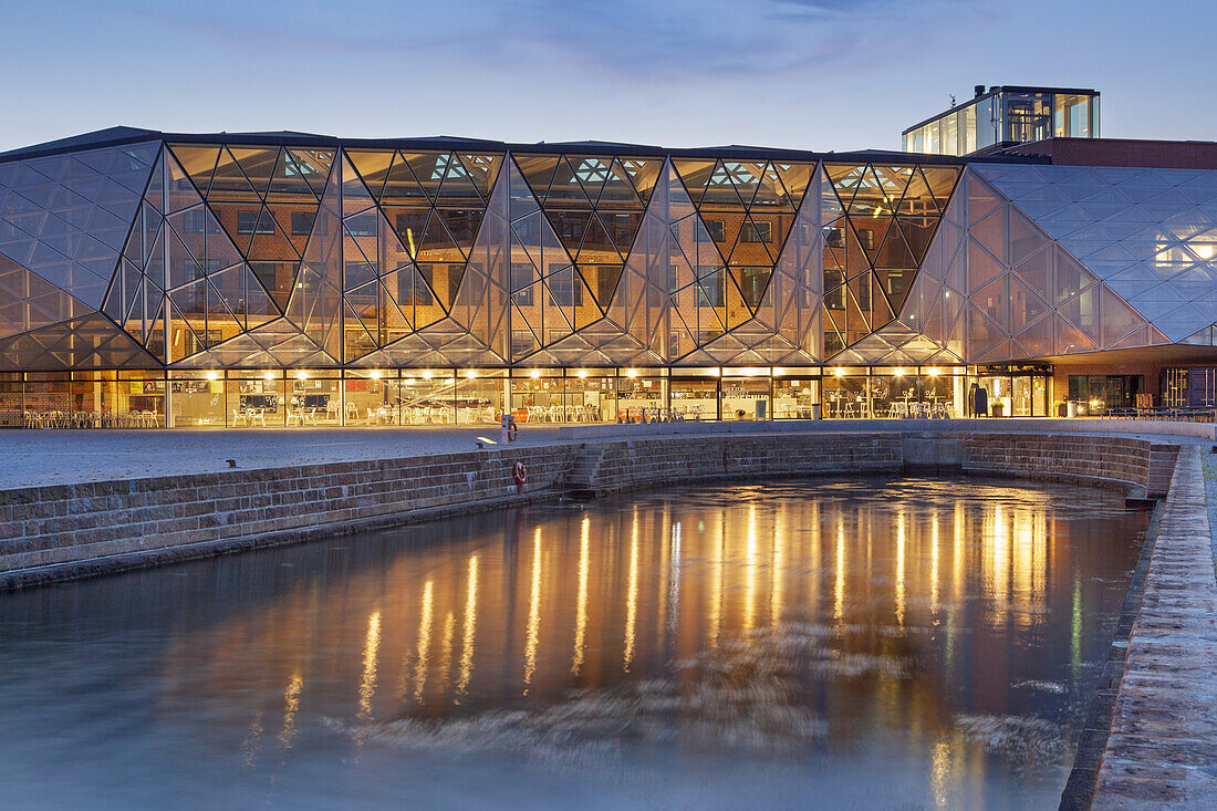 Gebäude Kulturværft im Kulturhafen Kronborg, Helsingør, Insel Seeland, Dänemark, Nordeuropa, Europa