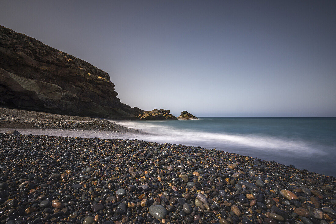 Strand beim Fischerdorf Ajuy. Ajuy, Fuerteventura, Kanarische Inseln, Spanien