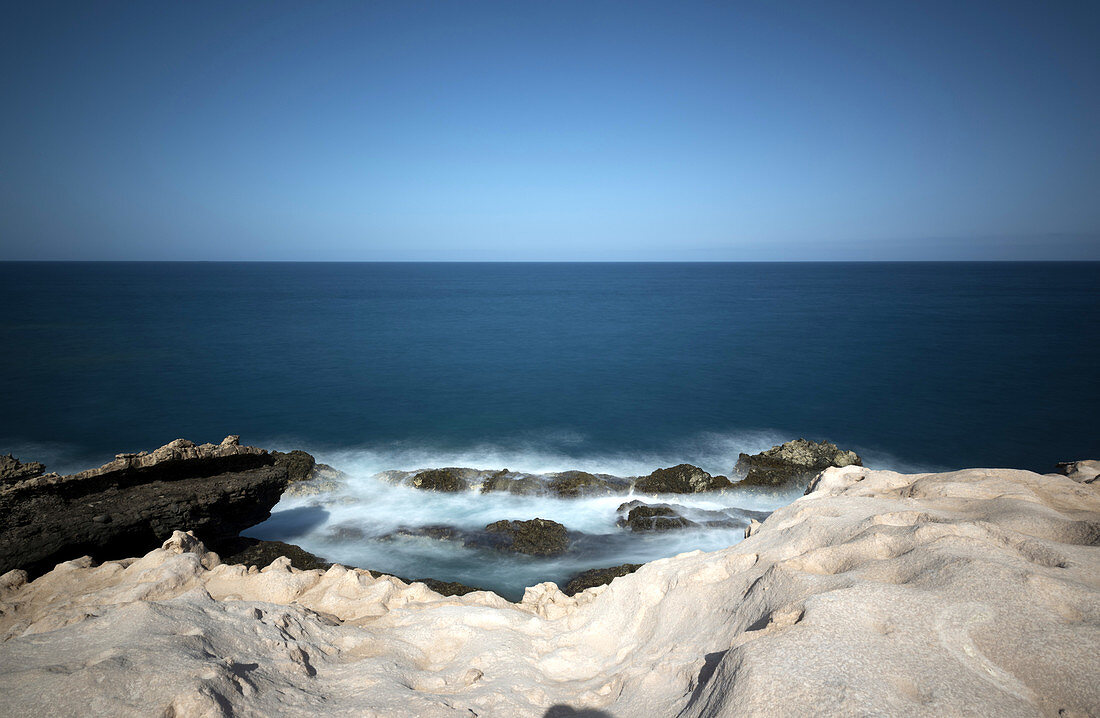 Strand beim Fischerdorf Ajuy. Ajuy, Fuerteventura, Kanarische Inseln, Spanien