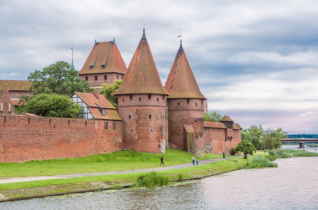 Polen, Marienburg, Schloss Malbork, (W. H.) ,.