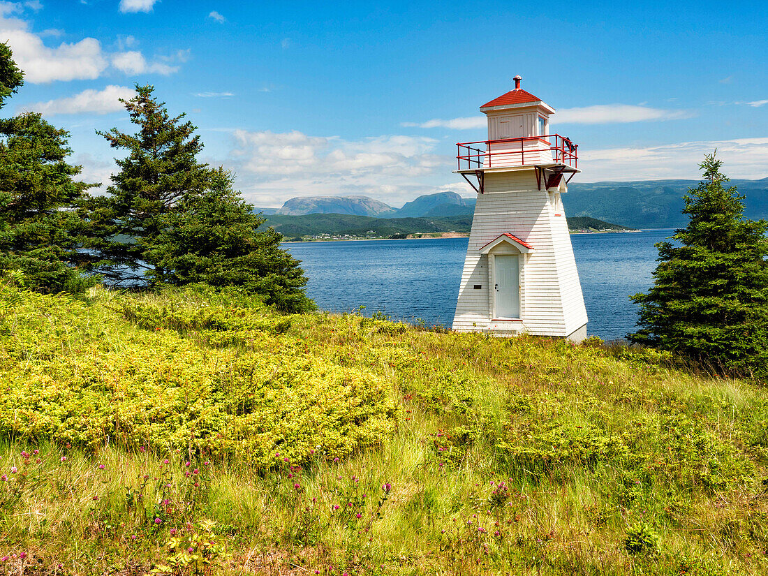 Woody Point Lighthouse Newfoundland.