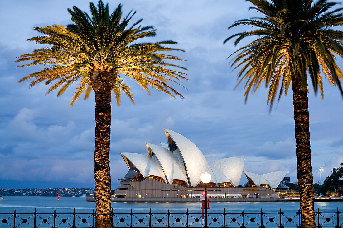 Australia, New South Wales, Sydney, Opera House by architect Jørn Utzon, listed as World Heritage by UNESCO