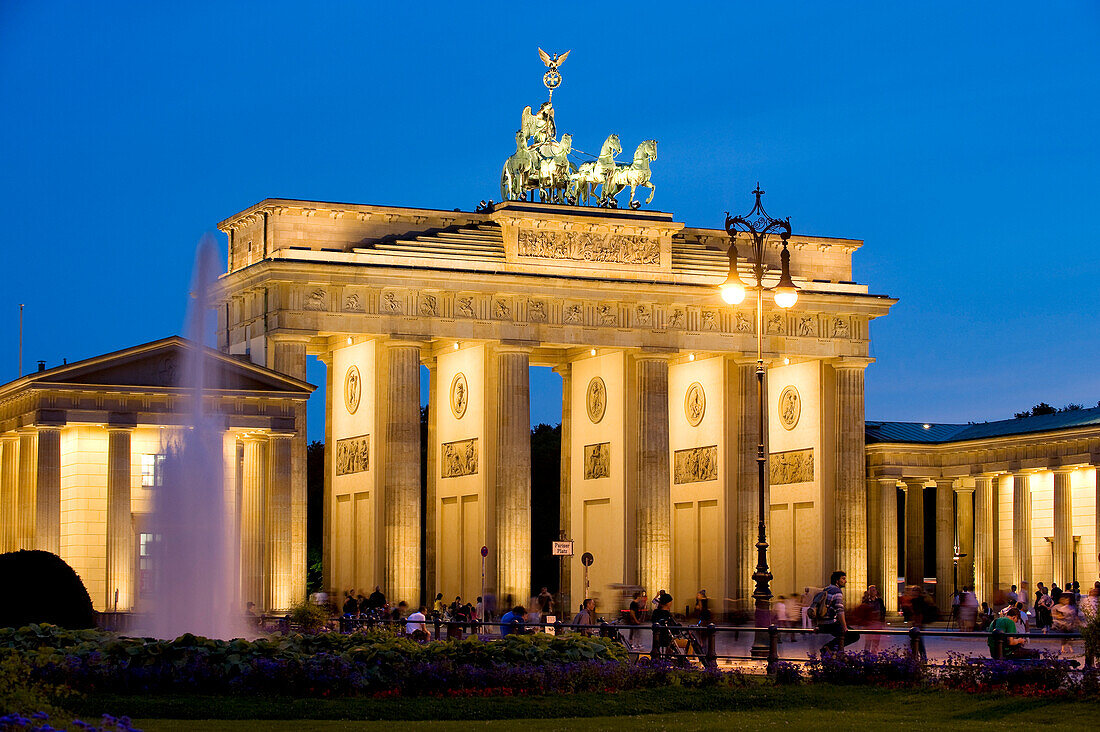 Allemagne, Berlin, Mitte or Berlin-Mitte District, Brandenburg Gate