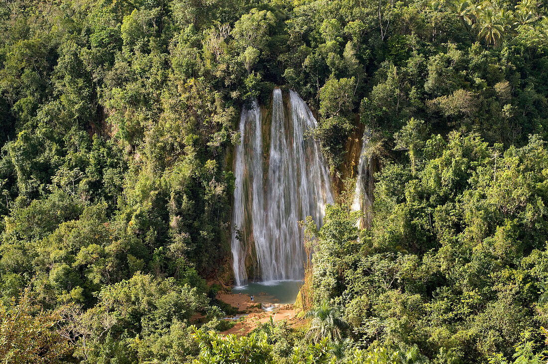 Dominican Republic, Samana Peninsula, El Limon, waterfall