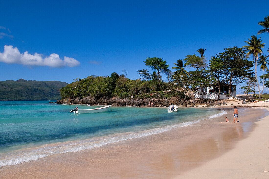 Dominican Republic, Samana Peninsula, El Rincon, the beach