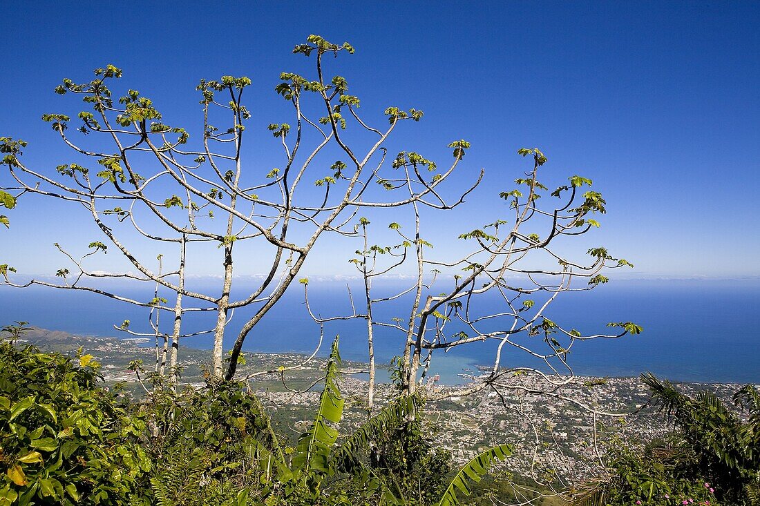 Dominican Republic, Puerto Plata, view from the Isabel de Torre Mount