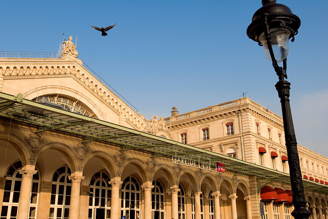 France, Paris, restored Gare de l'Est, February 2008