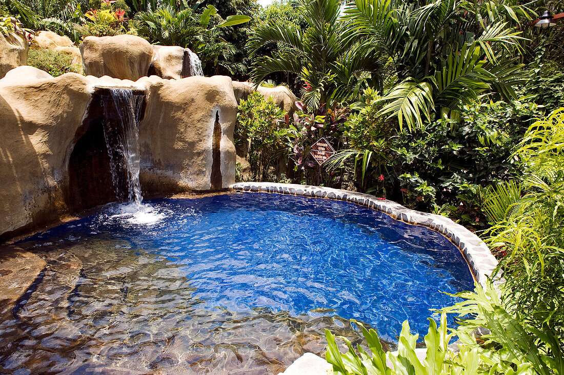 Costa Rica, Alajuela Province, La Fortuna, thermal baths of Baldi hot springs