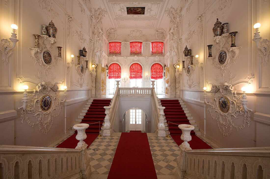 Russia, Pushkine (Tsarskoye Selo) at 25 km from the South of Saint Petersburg, Palace of Catherine the Great