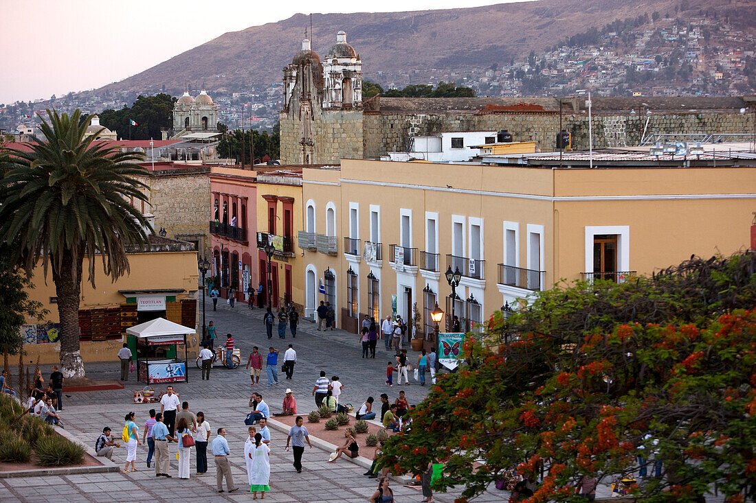 Mexico, Oaxaca State, Oaxaca City, historical colonial centre listed as World Heritage by UNESCO