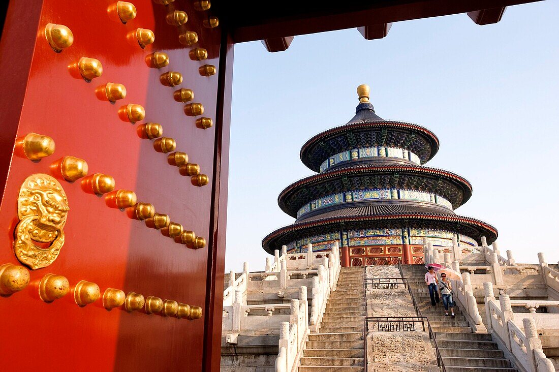 China, Beijing, Temple of Heaven listed as World Heritage by UNESCO