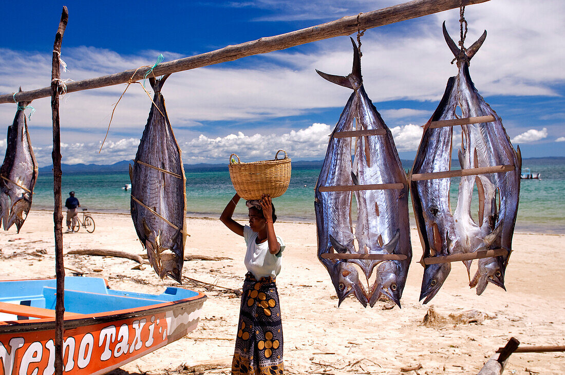 Madagascar, North-West region, Nosy Be, Ambatoloaka beach