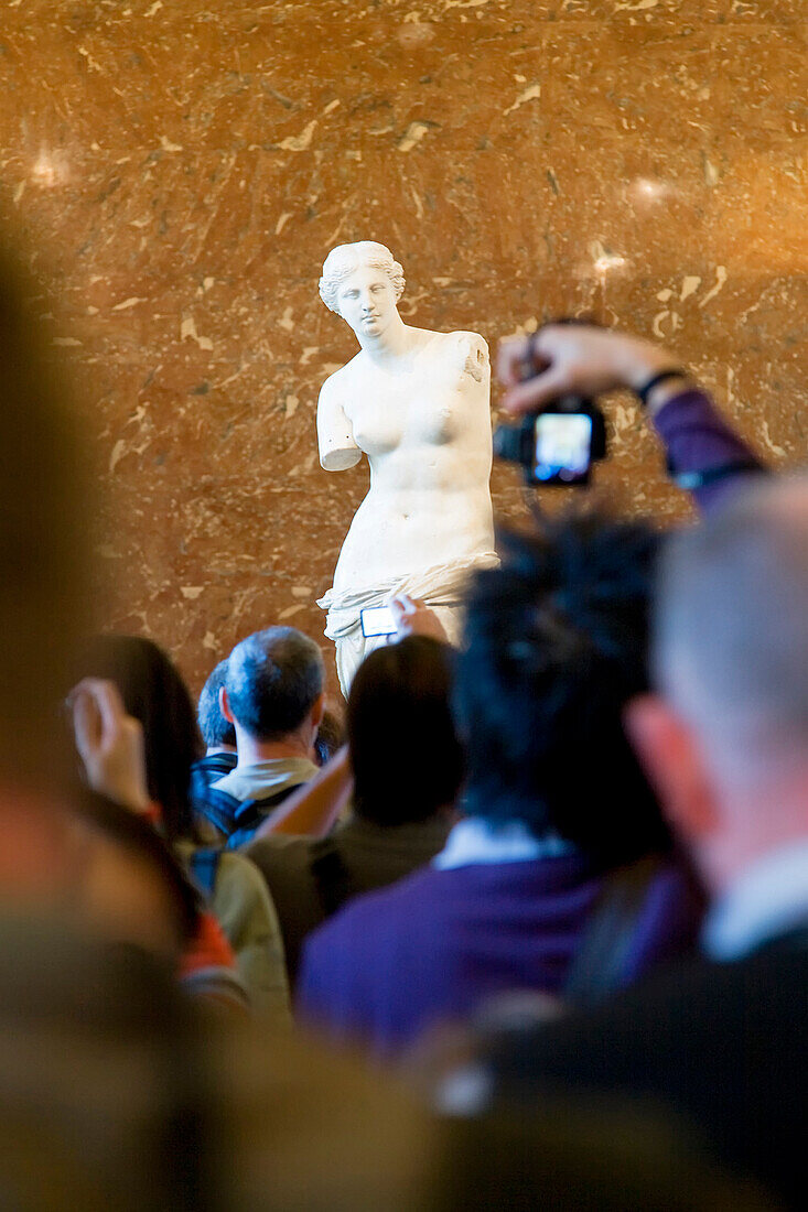 France, Paris, area listed as World Heritage by UNESCO, Louvre Museum, Venus de Milo (Aphrodite of Milos)