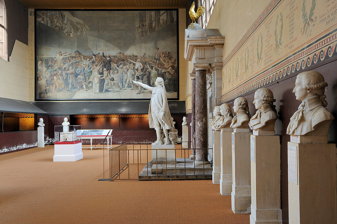 France, Yvelines, Versailles, Salle du Jeu de Paume where the Serment du Jeu de Paume (The Tennis Court Oath) taken place the 20th June 1790