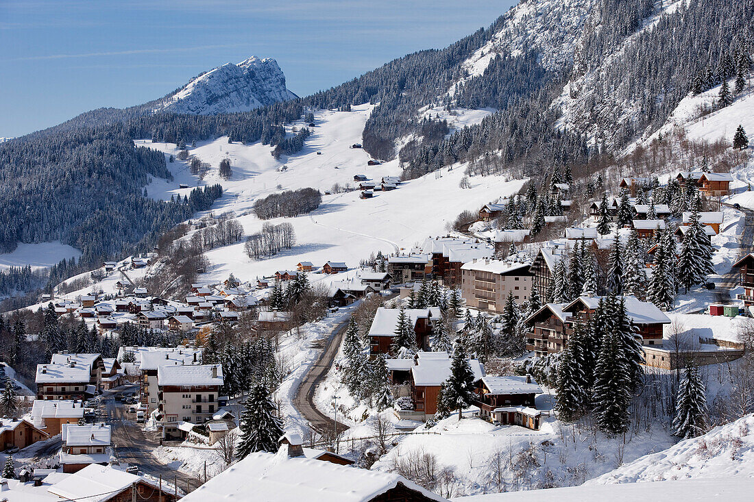 France, Haute Savoie, Le Grand Bornand, Le Chinaillon 1280m