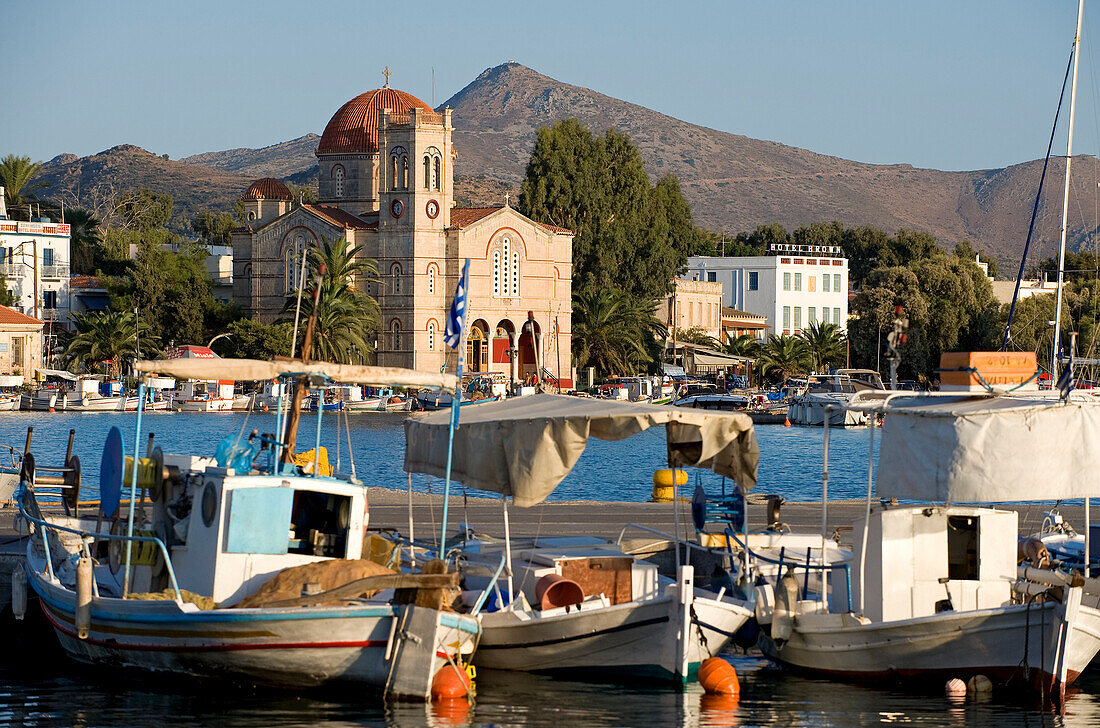 Greece, Saronic Gulf, Aegina Island, Aegina City
