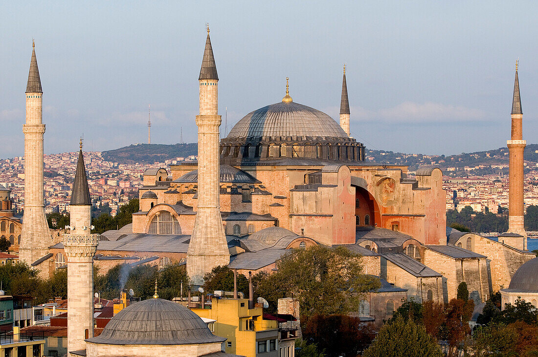 Turkey, Istanbul, historical centre listed as World Heritage by UNESCO, Sultanahmet District, Hagia Sophia Basilica