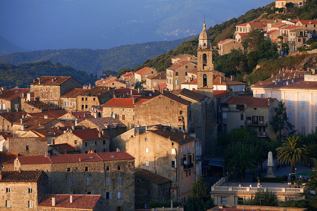 France, Corse du Sud, Sarterne, Place Paoli