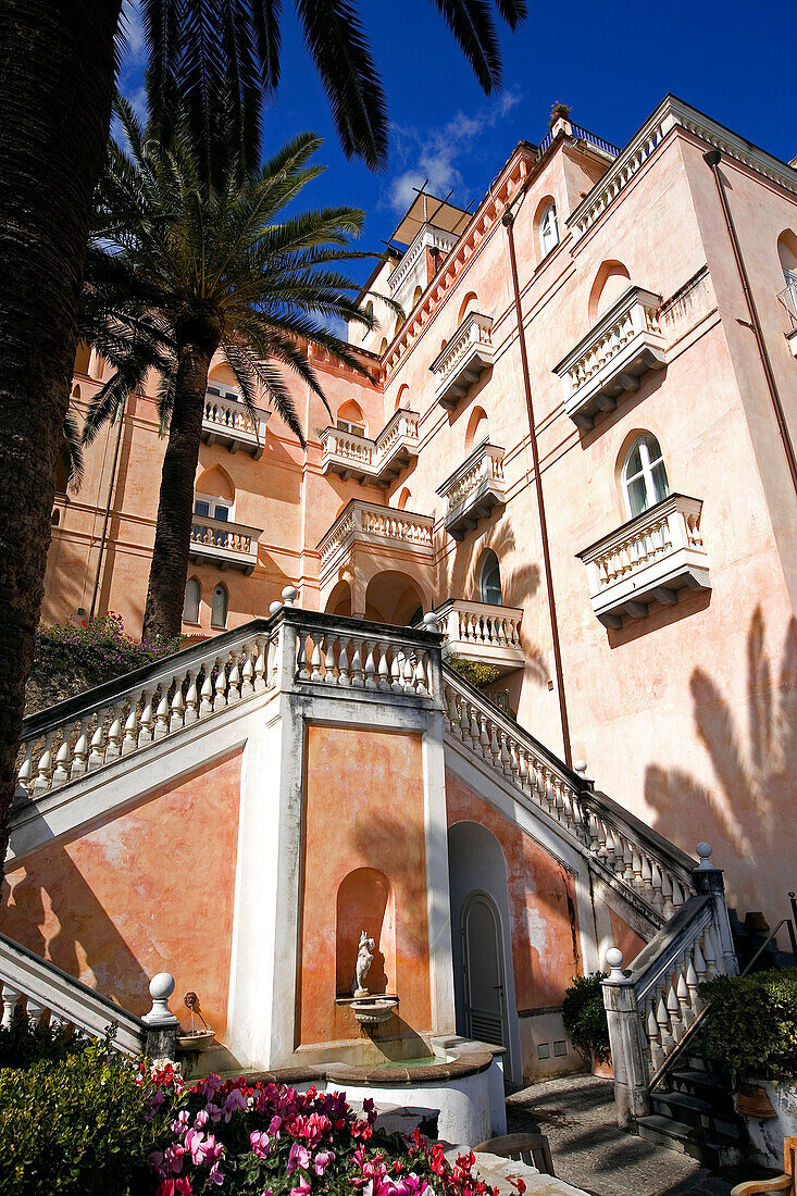 Italy, Campania, Amalfi Coast, listed as World Heritage by UNESCO, Ravello, Palazzo Sasso Hotel